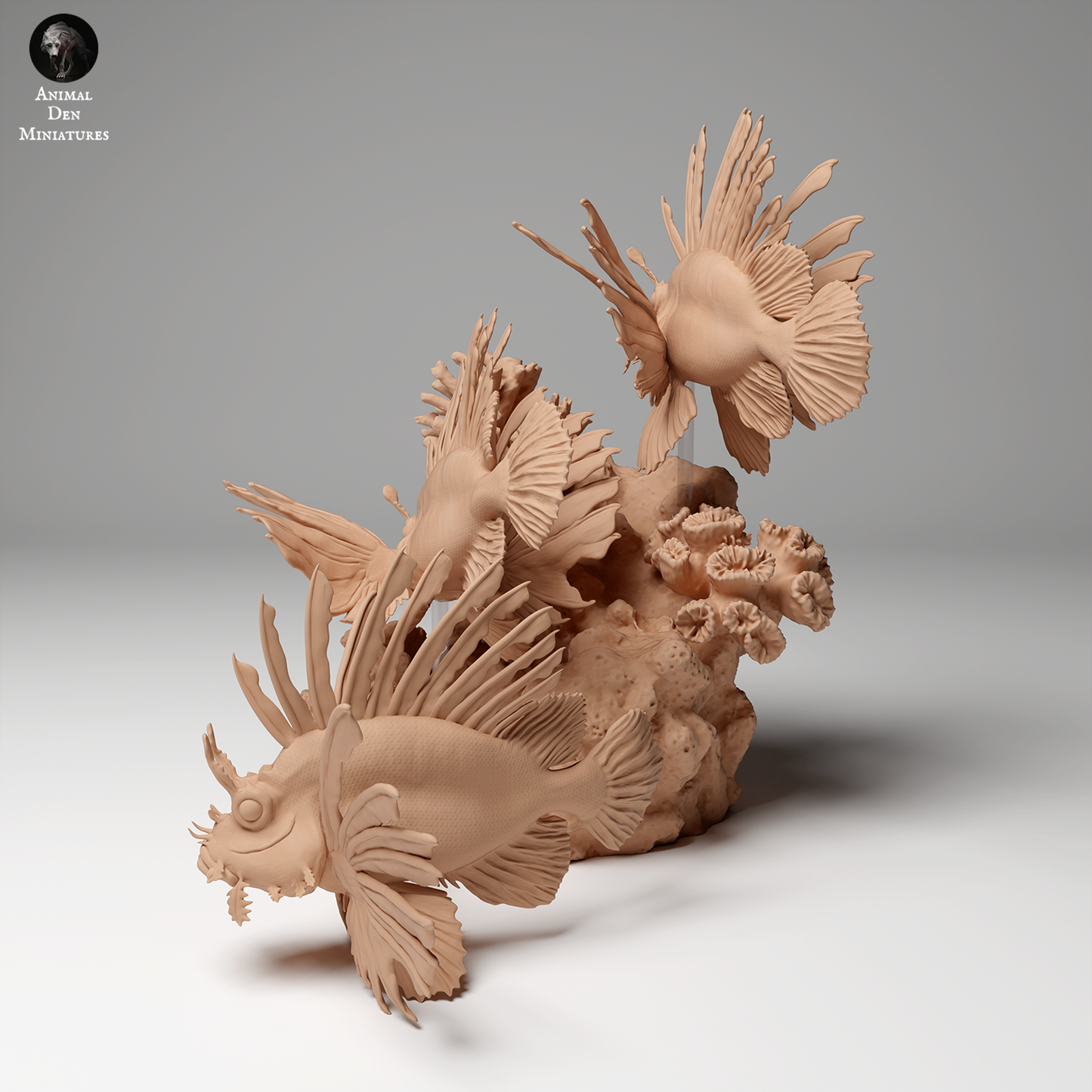 Animal Den Miniatures - Red Lionfish