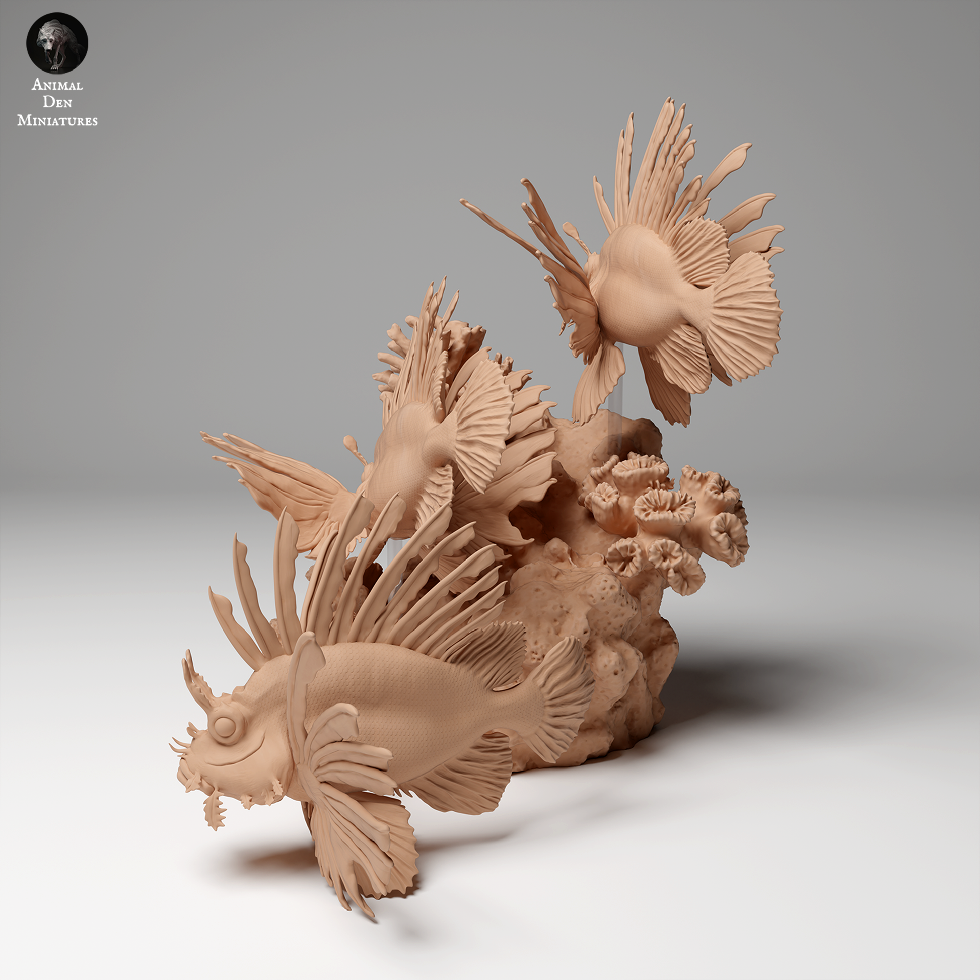 Animal Den Miniatures - Red Lionfish