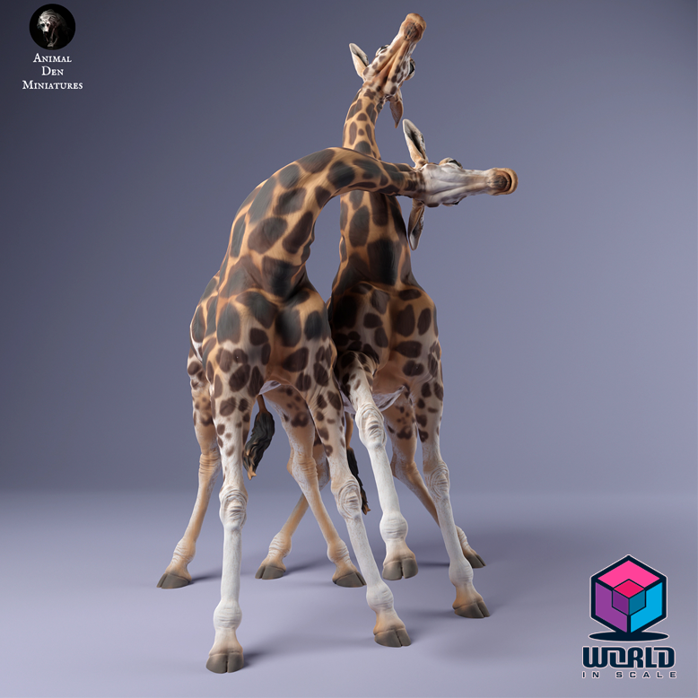 Giraffe- Animal Den Miniatures