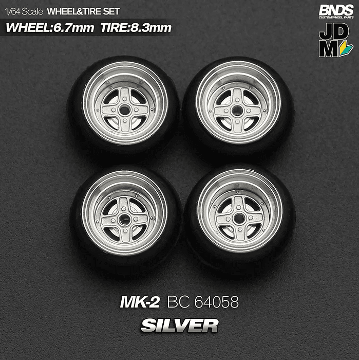 METAL RIM SET with RIM scale 1-64 SSR MK2