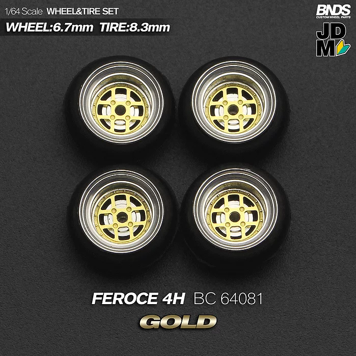 METAL RIM SET with RIM scale 1-64 AUGUST FEROCE