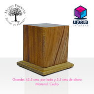 Rectangular wooden base - Large -