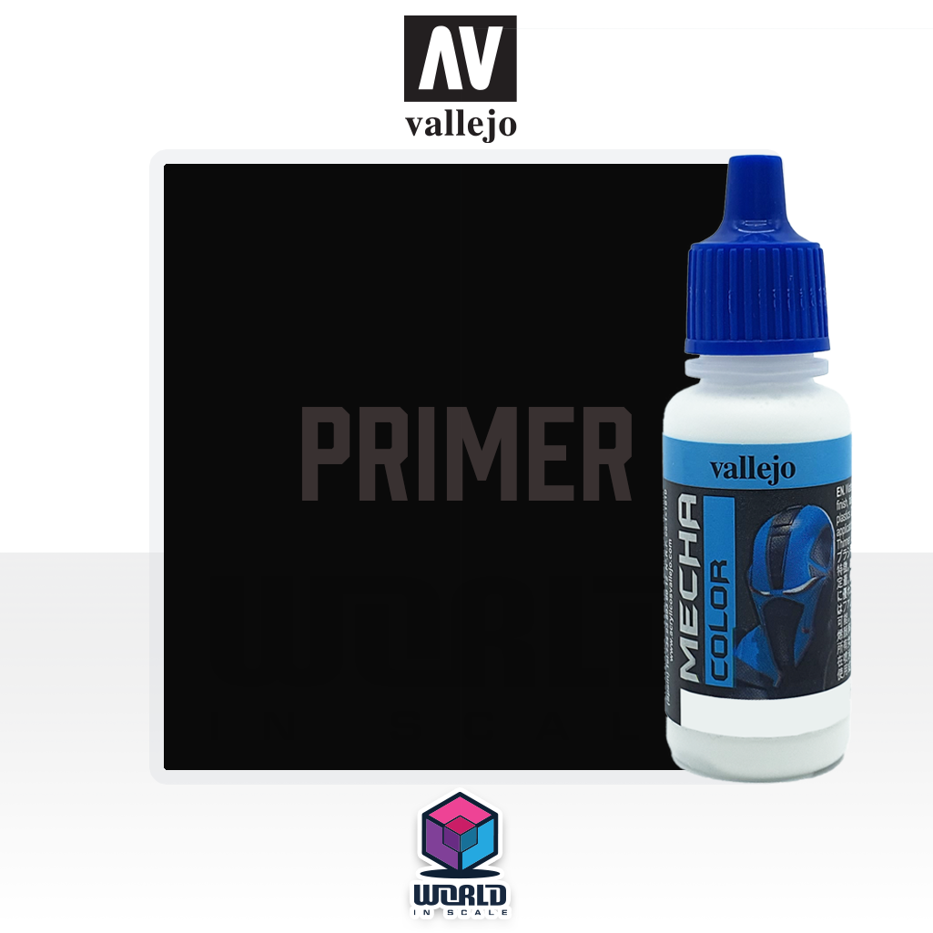 MECHA COLOR - 642 Black Primer 17ml.