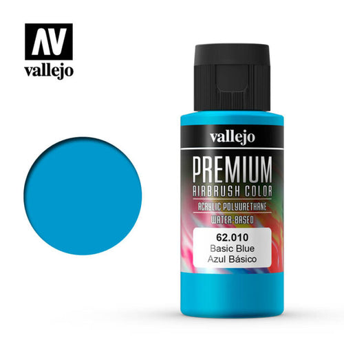 Vallejo Premium Airbrush Color - 62.010 Basic Blue