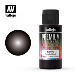 Vallejo Premium Airbrush Color - 62.079 Candy Black