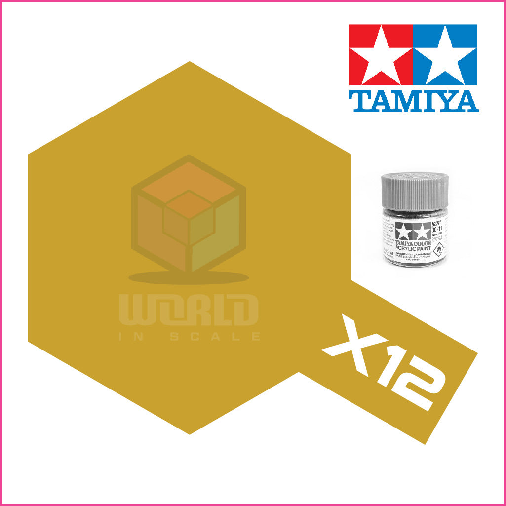 Tamiya X-12 Gold Leaf Paint