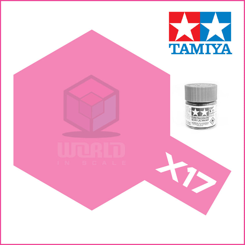 Tamiya X-17 Pink Paint