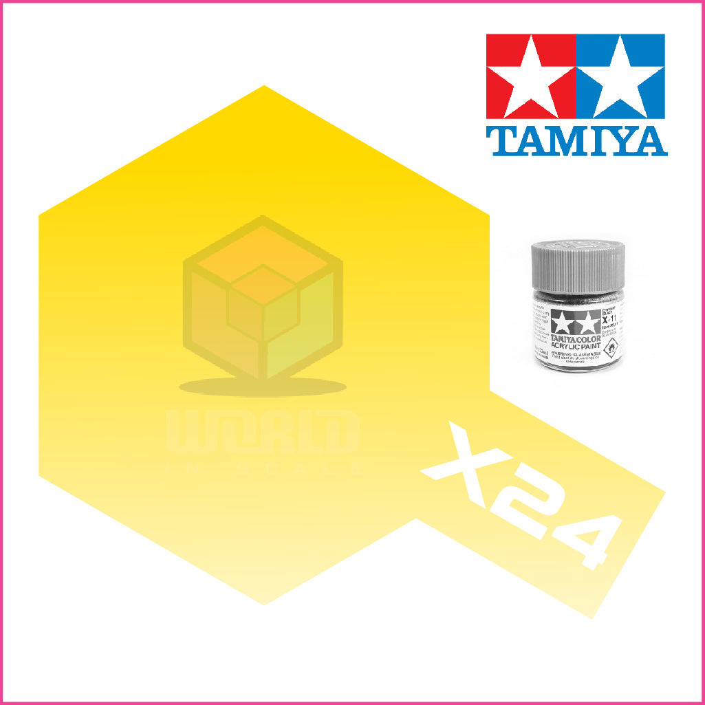 Pintura Tamiya X-24 Clear Yellow