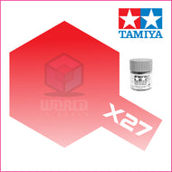 Pintura Tamiya X-27 Clear Red