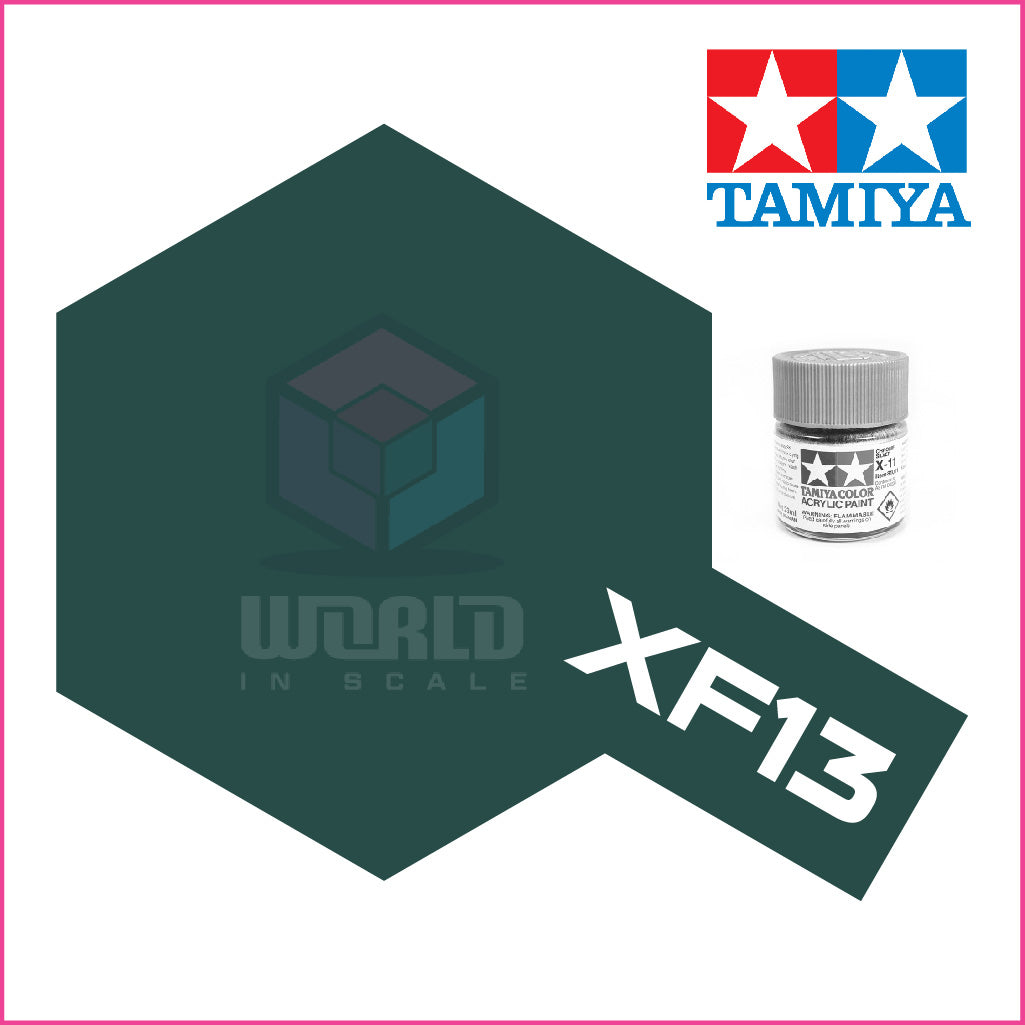 Tamiya - Peinture - Vert Armée Air - 23 ml - XF-13 Tamiya - Peinture - Vert Armée Air - 23 ml - XF-13
