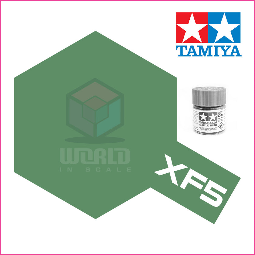 Pintura Tamiya XF-5 Flat Green