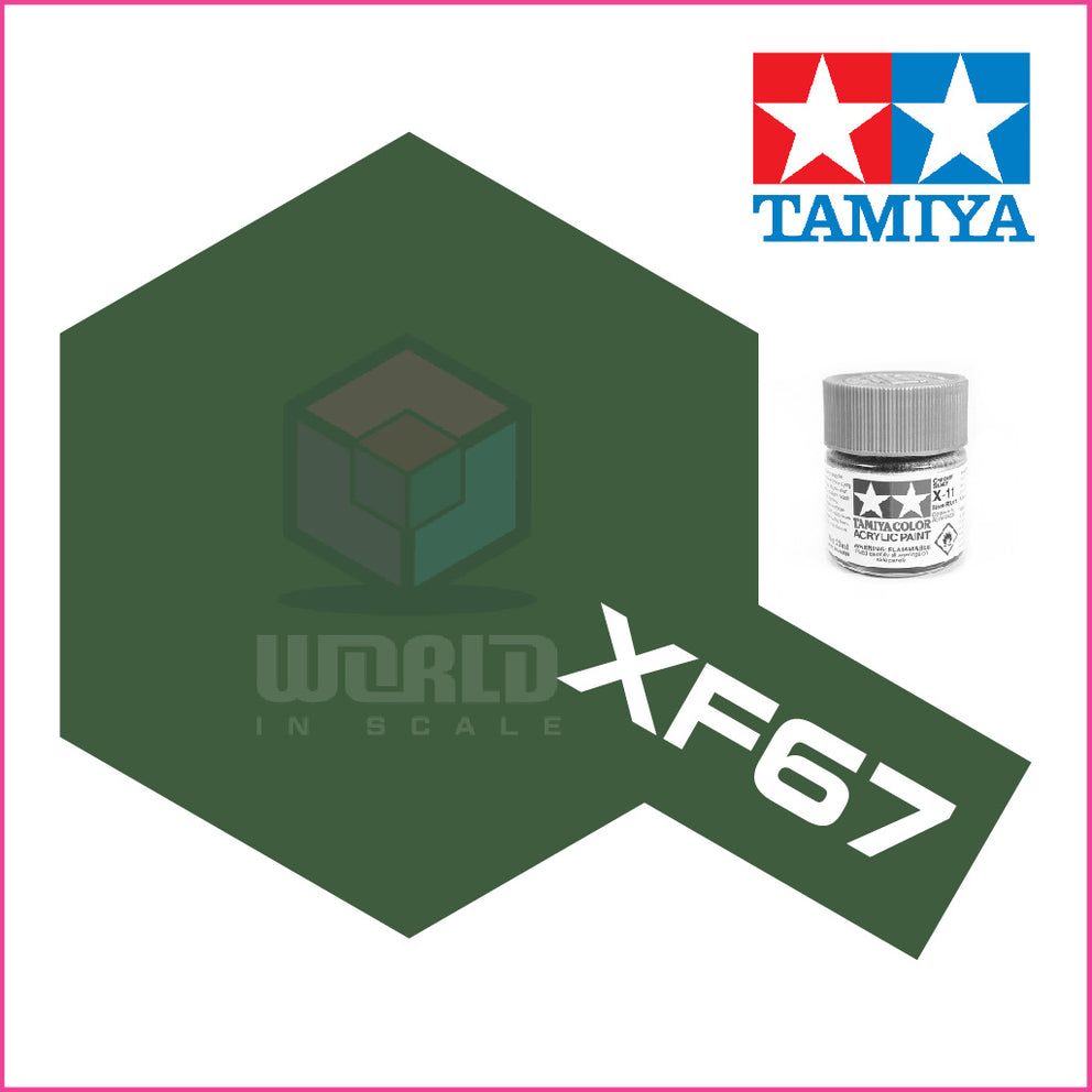 Pintura Tamiya XF-67 Nato Green – World in Scale