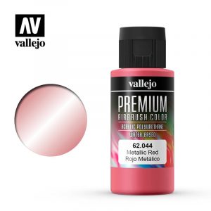 Vallejo Premium Airbrush Color - 62.044 Metallic Red